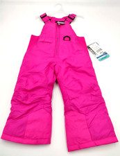 Snow Pants Winter Bib Arctic Quest Toddler 24M Kids Water Wind Resistant Pink