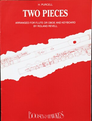 Zwei Stücke von H. Purcell arrangiert für Flöte oder Oboe und Keyboard Roland Revell.