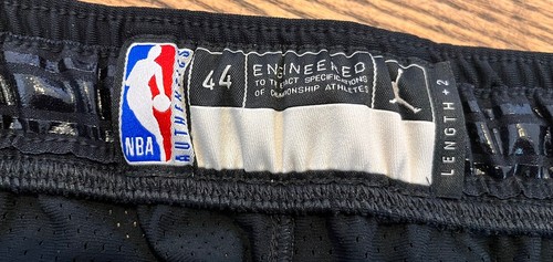 Houston Rockets Team Issued Sz 44 +2 Jordan Brand Statement Basketball Shorts - Picture 3 of 5