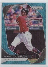2020 Panini Prizm Tier II Teal Wave Prizm Francisco Lindor #138 fr6
