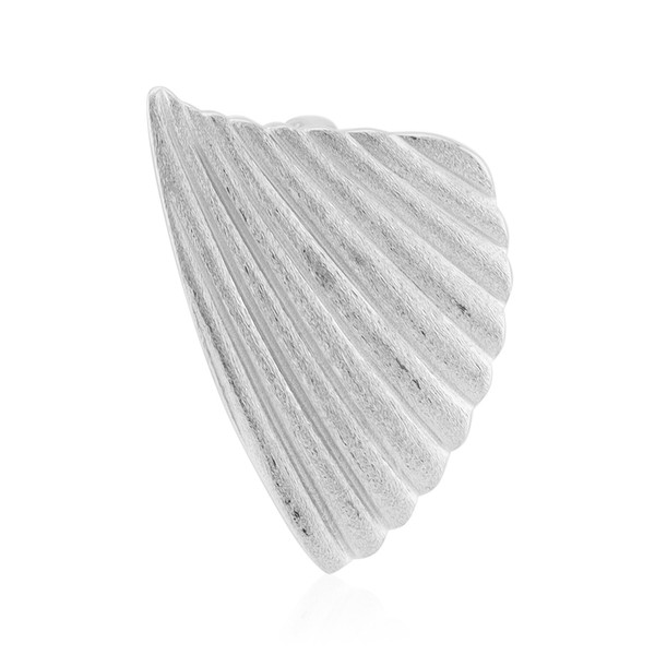 Cavill SilberanhäNger 925 Sterling Silber Platin Muschel Elegant Damen-image