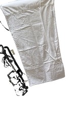 New NOS Royal Sateen 100 Cotton White King Pillowcases Set Of 2 Super Soft 