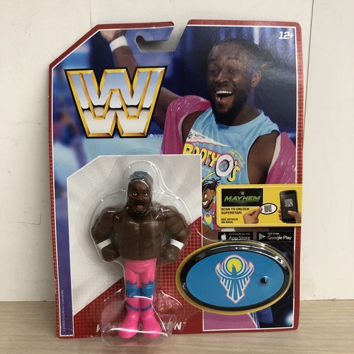 Kofi Kingston WWE Mattel Retro Series 5 Action Fig...