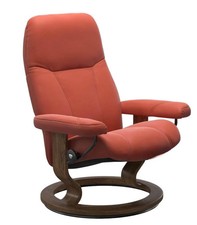 Stressless Sessel Consul 1145010 S Bezug Leder Batick Burgundy Rot 