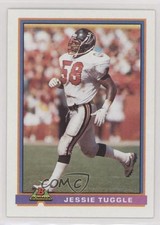 1991 Bowman Jessie Tuggle #19 fm1