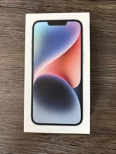 **** EMPTY BOX ONLY ****   iPhone 14 Blue 128 Gb - **** NO PHONE INCLUDED ****