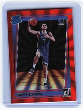 2021-22 Donruss #226 Santi Aldama Holo Orange Laser Memphis Grizzlies