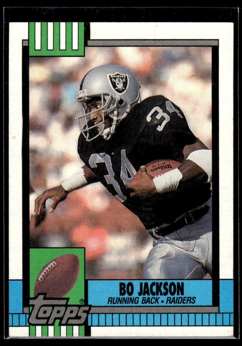 1990 Topps Bo Jackson Los Angeles Raiders #285