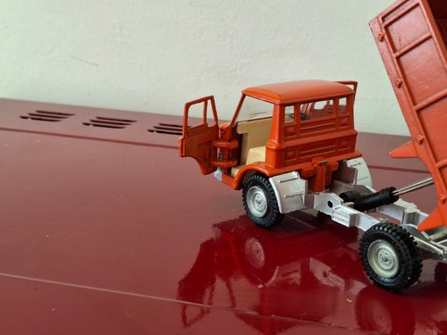 DINKY TOY NO 438 FORD D800 KIPPER (SELTEN ORANGE) IN NEUWERTIGEM UNBERÜHRTEM ZUSTAND - Bild 15 von 16