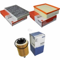Mahle / Knecht Innenraumfilter LAK 93 Luftfilter LX 819 ÖLfilter OX 188D