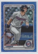 2020 Bowman Chrome Prospects Mega Box Blue Mojo Refractor Trevor Larnach zg6
