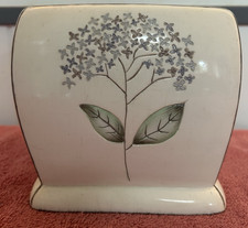 Kohl's Heather Flowers Tissue Box Cover 5.75 Inch Floral Bathroom Decor