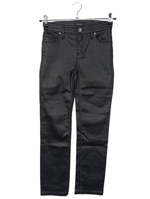 CLAUDIA STRäTER Kunstlederhose Damen Hose Gr. DE 34 schwarz Casual-Look