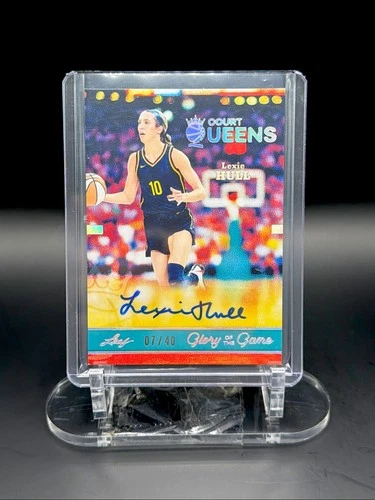 New Listing2025 Leaf Glory Of The Game Court Queens Silver Lexie Hull 07/40 Auto