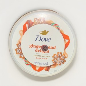 Dove Gingerbread Limited Edition Moisturizing Full Body Cream Body Scrub 15 oz