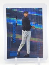 TIGER WOODS 2024 SKYBOX PREMIUM METAL UNIVERSE STAR SAPPHIRE /75 Q3474