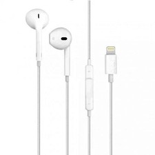 Genuine Apple iPhone 14, 13, X Lightning EarPods Headphones EarPhones Handsfree