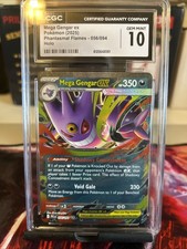 Mega Gengar Ex 056/094 Holo - Pokémon Phantasmal Flames CGC 10 Gem Mint