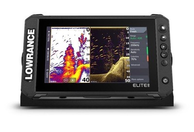 Lowrance Elite FS 9 mit Active Imaging 3-in-1 Echolot Geber