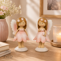 Formano 2Er- Set Elfen Rosa Aus Kunststein Und Handbemalt-737946