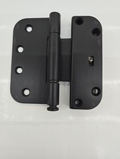 Adjustable Hinge All In One Vertical Horizontal Hinge Outswing Door Matte Black