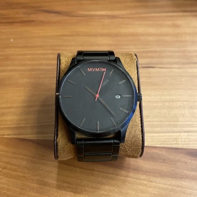 MVMT WATCH Classic Herren Black Link Stainless Steel Edelstahl 45 MM 