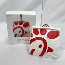 Chick-Fil-A Original Chicken Sandwich Ornament 2025 Christmas Limited Edition