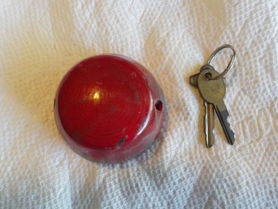 Vintage STANLEY Model  TURN SIGNAL ASSEMBLY Japan RED LENS