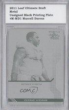 2011 Leaf Ultimate Draft Metal Printing Plate Black 1/1 Marcell Dareus 0t3