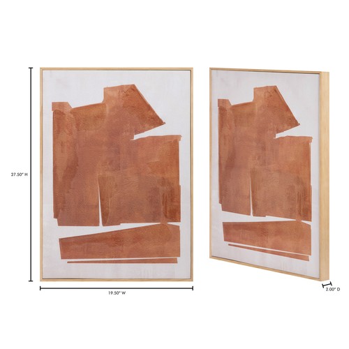 Cici 2 gerahmtes Gemälde mehrfarbig - Bild 4 von 8