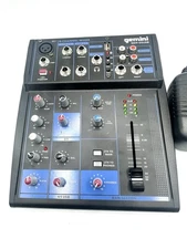 Gemini Pro Audio Equipment 5 Channels USB Unpowered Live Studio Music Mixers DJ