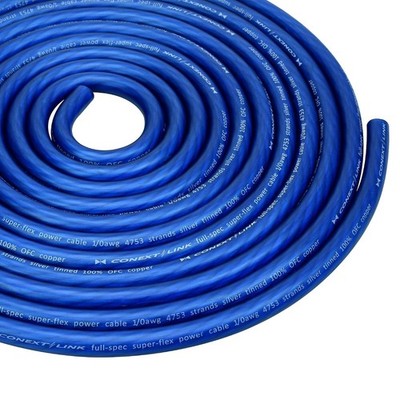 1/0 AWG Tinned OFC Copper Cable Marine Grade Power Wire Ultra Flexible 4753 stra