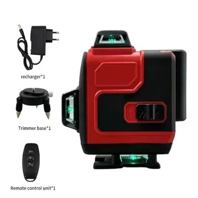 Milwaukee Style 3D-4D 16 Line Green Laser Level 360° beam cross Self Levelling