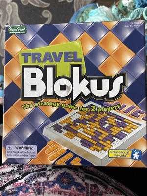 Blokus Travel Game 2 Player Strategy Educational Insight No Guide
