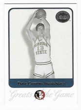 2001 Fleer Greats of the Game Dave Cowens Florida State Seminoles Basketball #19