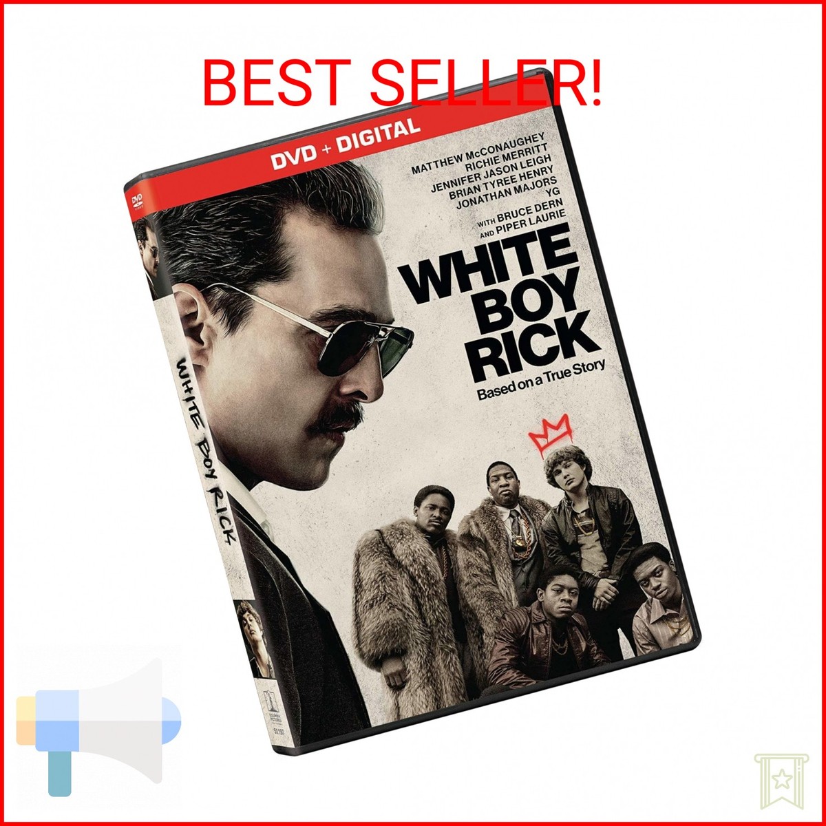 ホワイト・ボーイ・リック ブルーレイ&amp;DVDセット [Blu-ray] Amazon.co.jp: ホワイト・ボーイ・リック ブルーレイ&DVDセット [Blu
