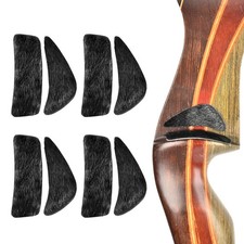 Arrow Rest for Recurve Bow  4 Pairs Fur Recurve Arrow Rest Adhesive Bow Shelf...
