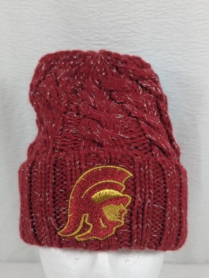 Trojans ''USC''  Cuff Knit Beanie / Hat - PNG Production Sample - Adult