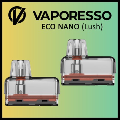Vaporesso ECO Nano Lush Mesh Pod - 6 ml - Bottom Fill - 0,6 Ohm - 2er-Packung