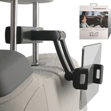 3-9.7" Adjustable Car Seat Headrest Mount Holder 360° For iPad Mini Tablet Phone