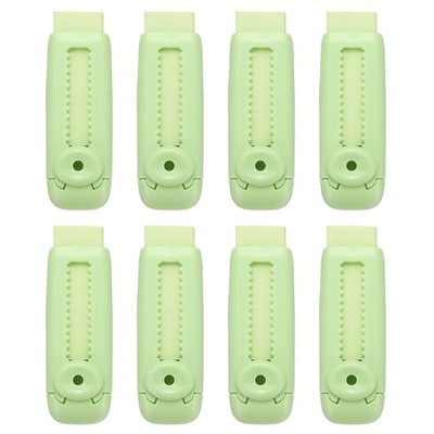 8 Pack Erasers, Pencil Erasers Large Eraser Push Pull Cute Soft, Cyan