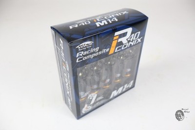 KYO-EI Racing Composite R40 Iconix RI-14KA schwarz Kontermutter M14xP1,5 ohne...