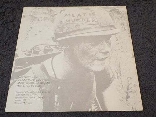THE SMITHS-MEAT IS MURDER-ROUGH TRADE 81 1st PRESS - Picture 3 of 6