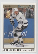 1991-92 O-Pee-Chee Premier Charlie Huddy #125 0s5