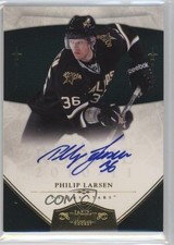 2010 Panini Dominion Rookie Signatures Gold 17/25 Philip Larsen #177 Auto RC ac1