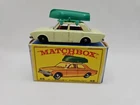 Lesney Matchbox Ford Corsair With Boat No 45 E4 Box Complete England