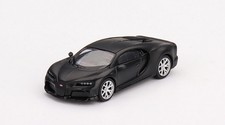 1/64 Mini GT Bugatti Chiron Super Sport 300+ Matte Black Diecast Model MGT00374