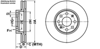 ATE Bremsscheiben Ø257MM + BremsbelÄGe Vorne FÜR Fiat Punto EVO Grande Peugeot