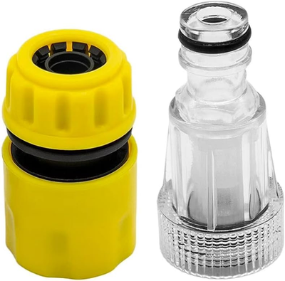 #ad #ad 2.5quot; X 1.25quot; Quick Connect Pressure Washer Garden Hose Adapter PW909103K Replace $12.93