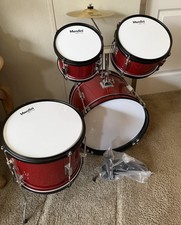 Kids Mendini by Cecilio, 6-Piece Drum Set